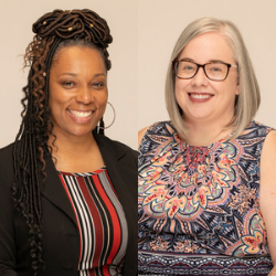Michelle Hendrix-Nora and Jen Paepke